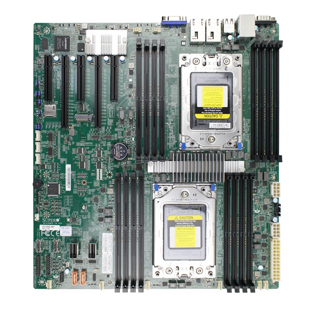 Combo Box Supermic H11DSi-NT M - Dual Socket Sp3 Epyc Motherboard review and price