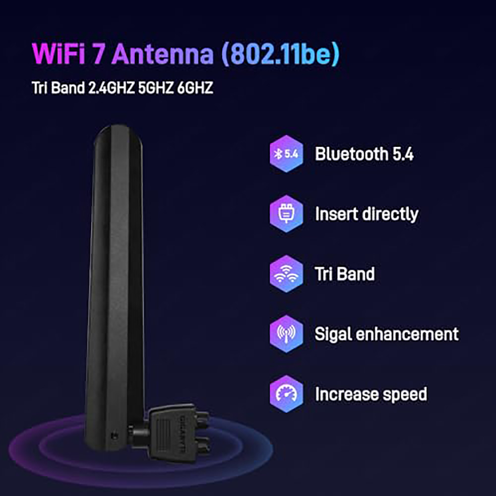 EZ-Plug WIFI 7 Antenna For GIG - Z890 Wi-Fi 7 Motherboard review and price
