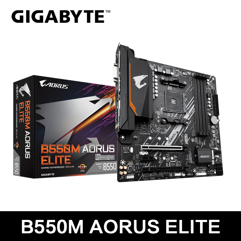 GIGABYTE New B550M AORUS ELITE - X870E Atx Motherboard review and price
